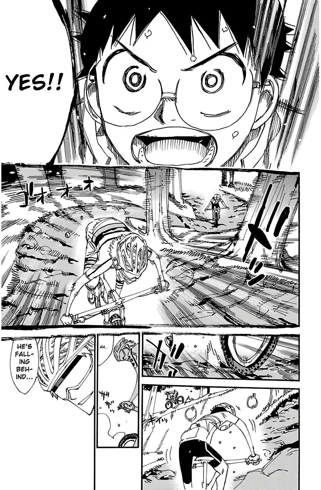 Yowamushi Pedal Chapter 550 page 14