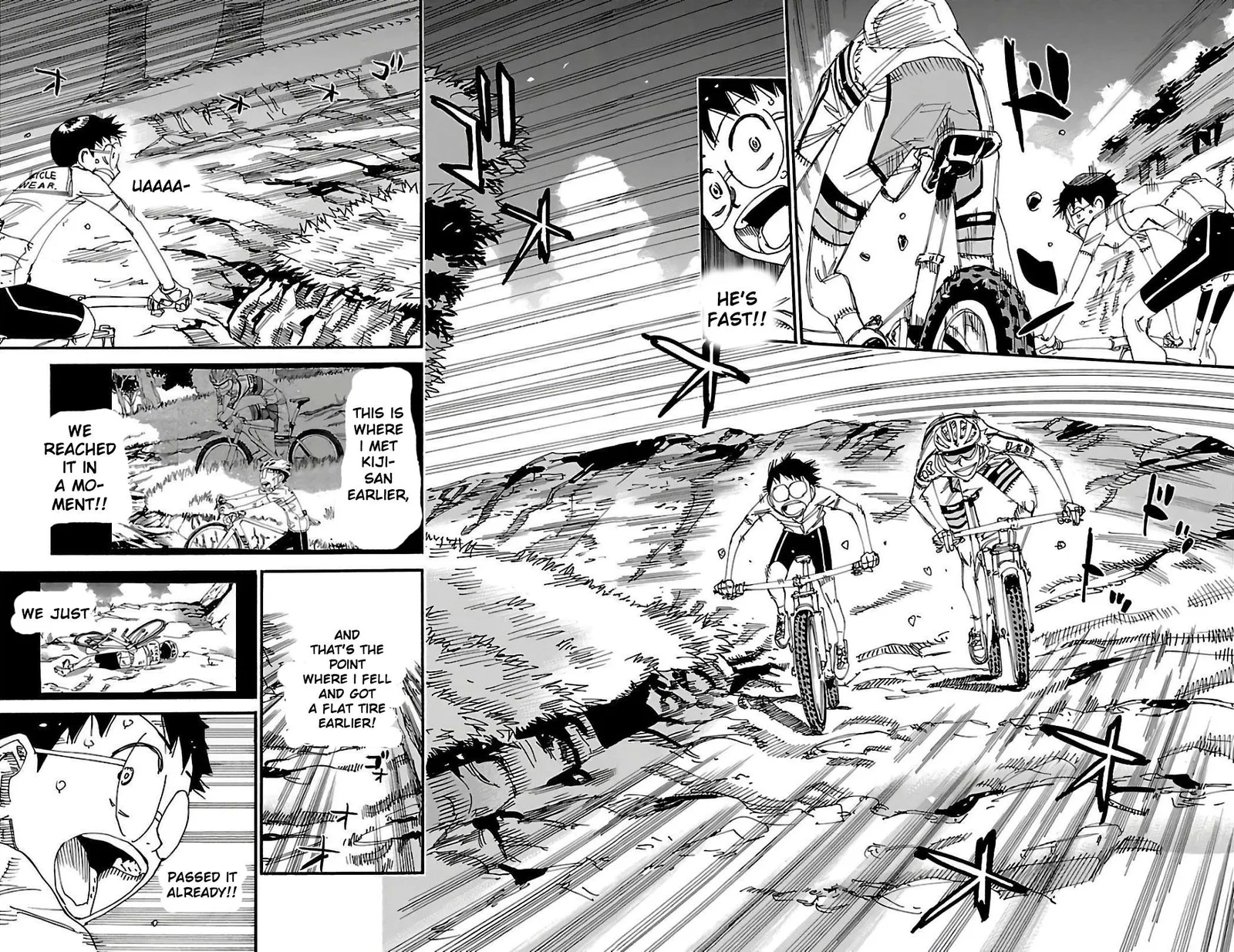 Yowamushi Pedal Chapter 550 page 5