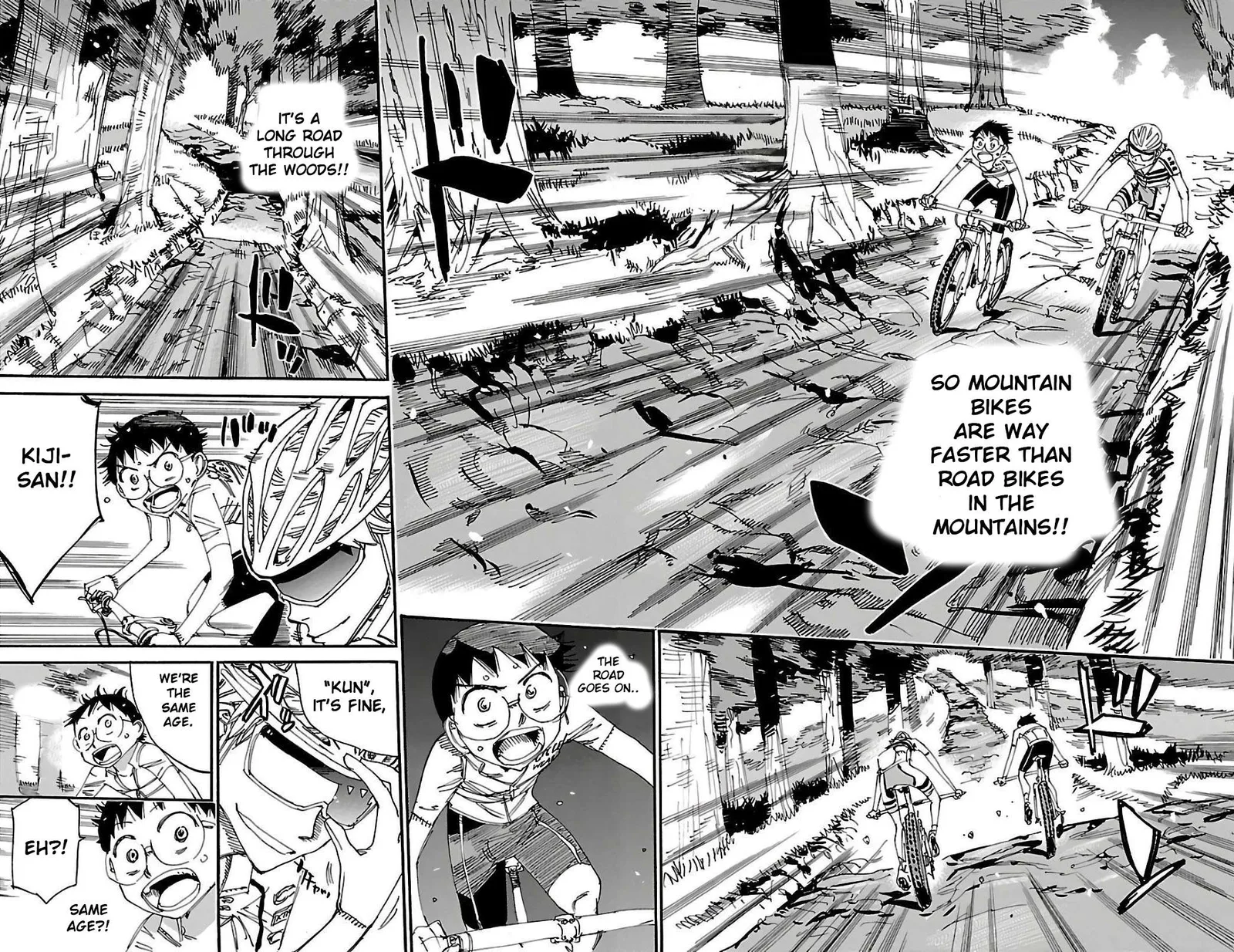 Yowamushi Pedal Chapter 550 page 6