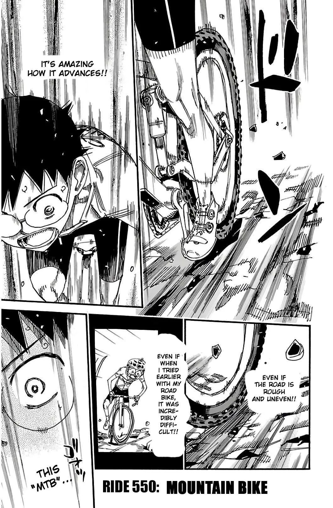Yowamushi Pedal Chapter 550 page 2