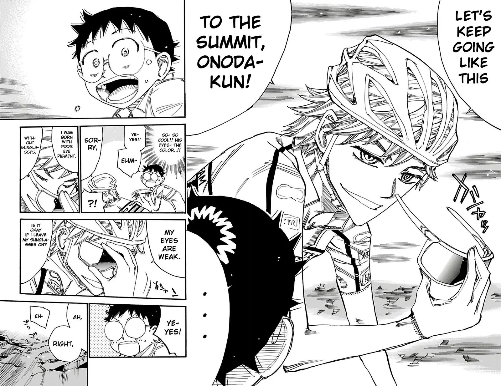 Yowamushi Pedal Chapter 550 page 7