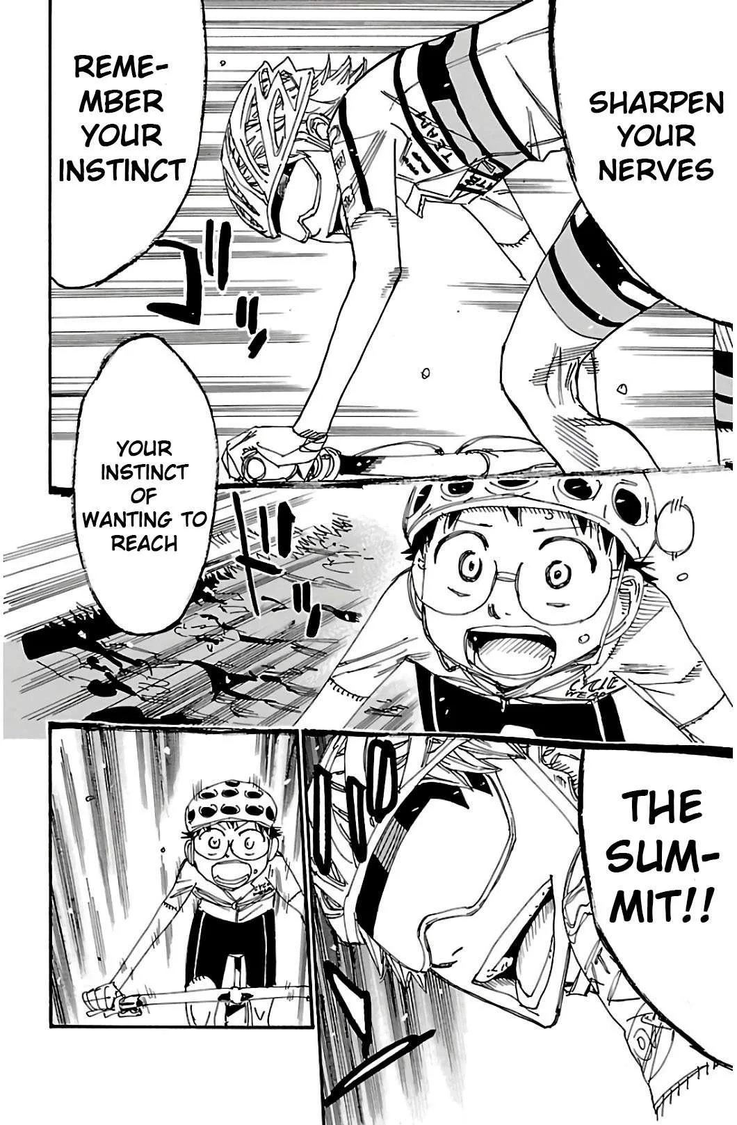 Yowamushi Pedal Chapter 550 page 13