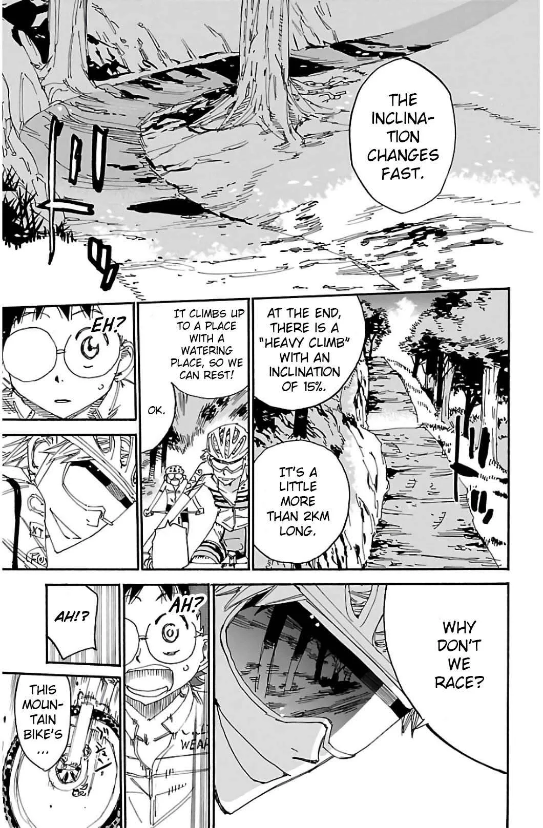 Yowamushi Pedal Chapter 551 page 15