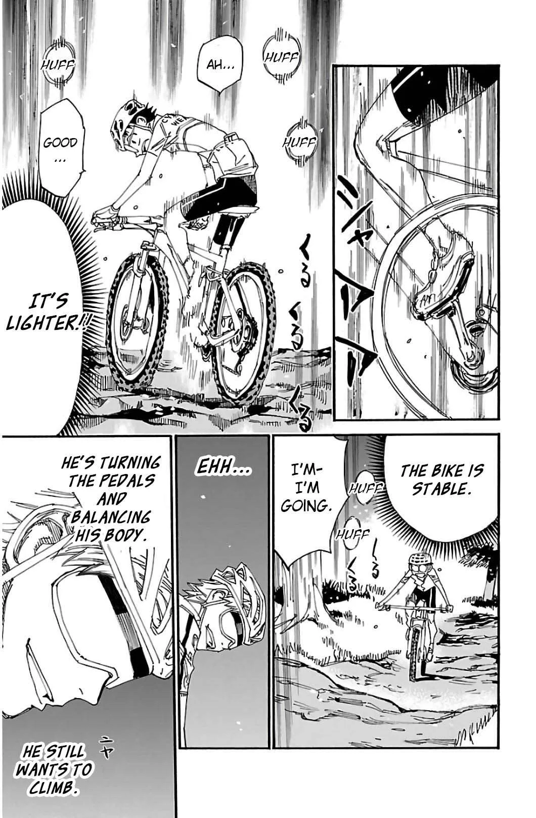 Yowamushi Pedal Chapter 551 page 8