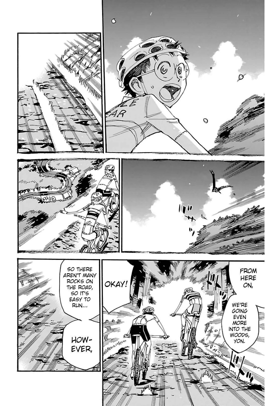Yowamushi Pedal Chapter 551 page 14