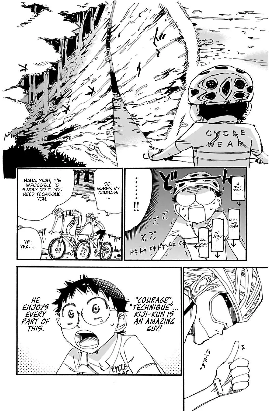 Yowamushi Pedal Chapter 552 page 16