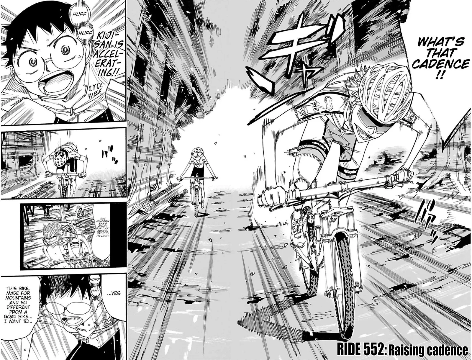 Yowamushi Pedal Chapter 552 page 2