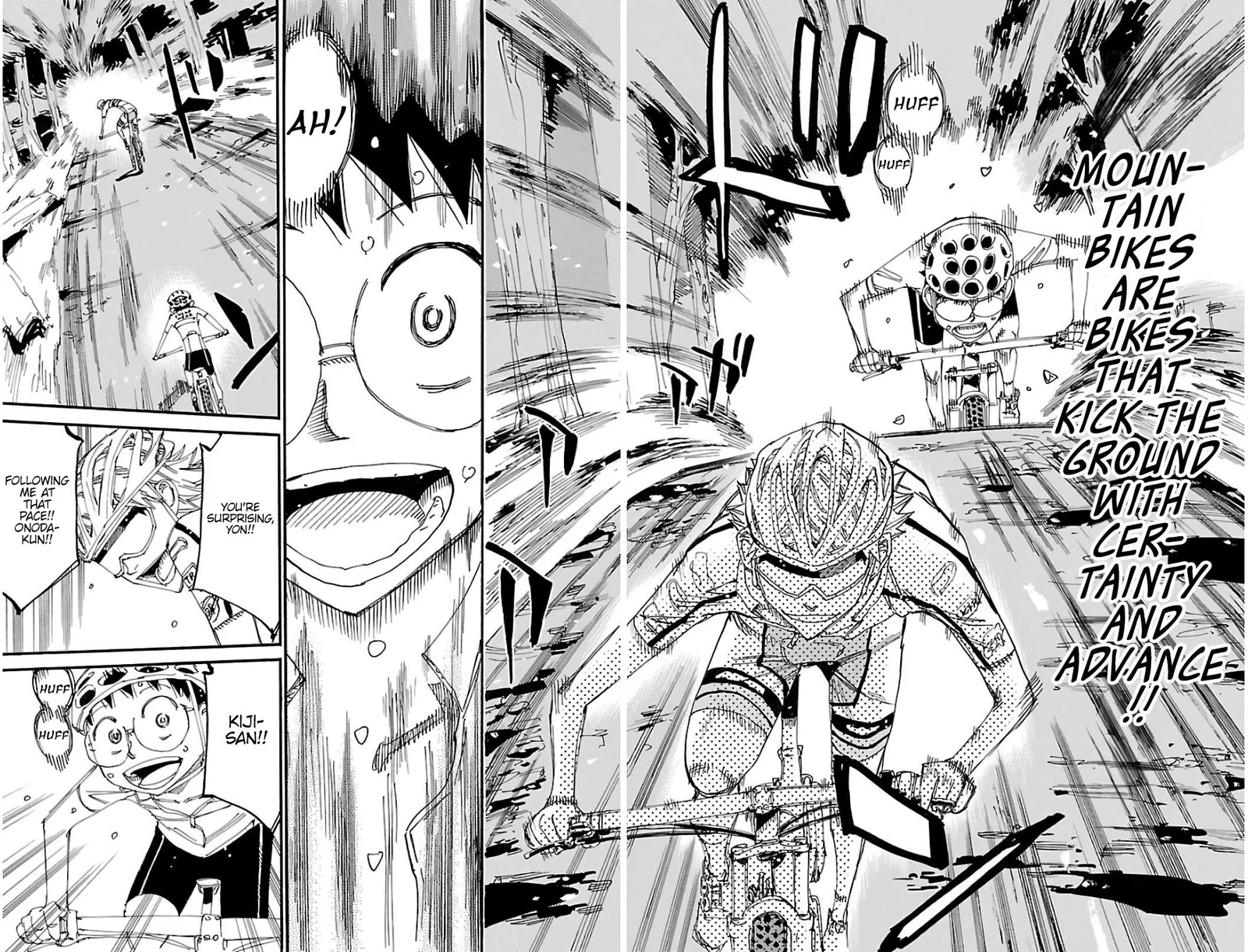 Yowamushi Pedal Chapter 552 page 8