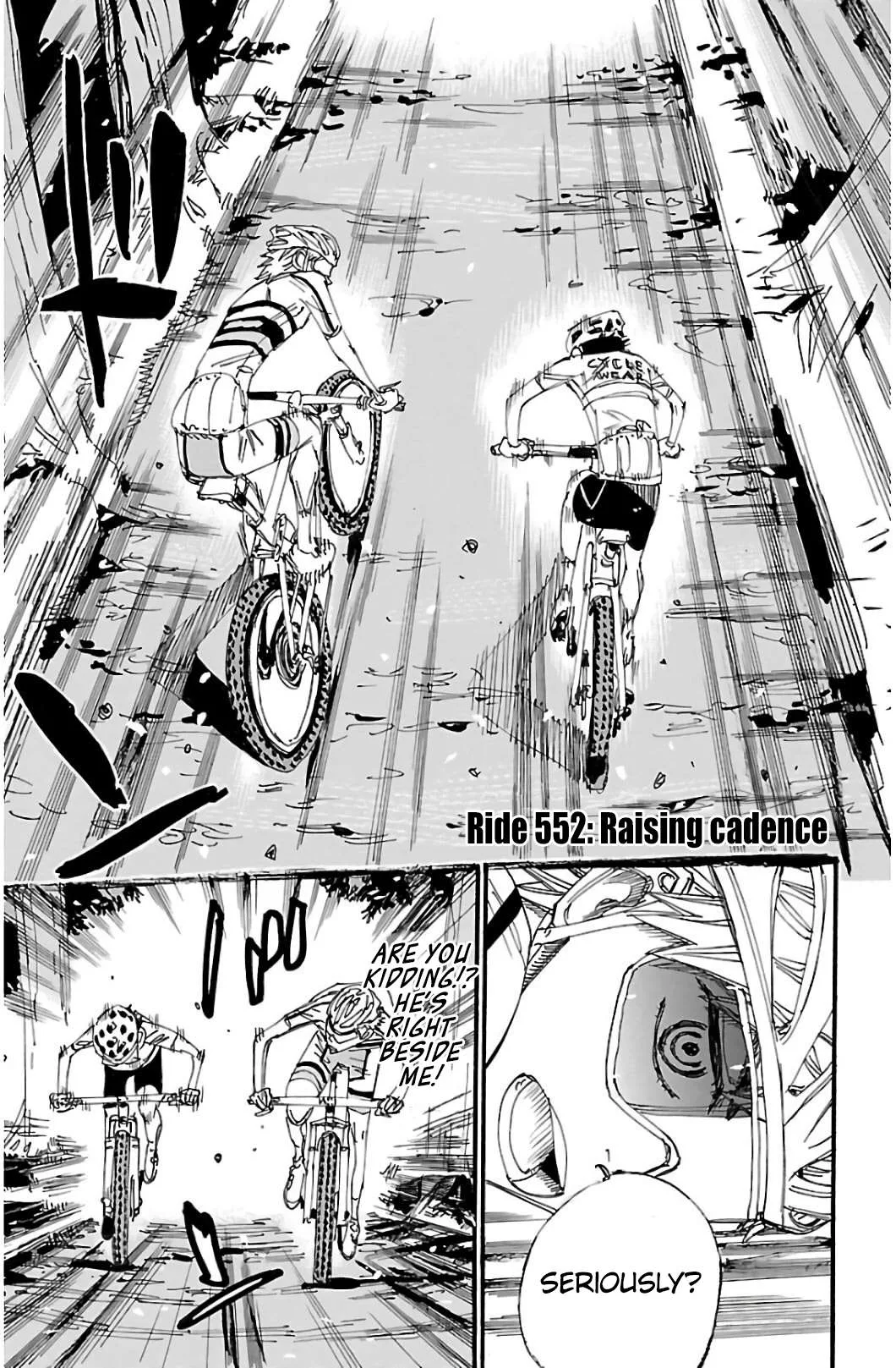 Yowamushi Pedal Chapter 552 page 1