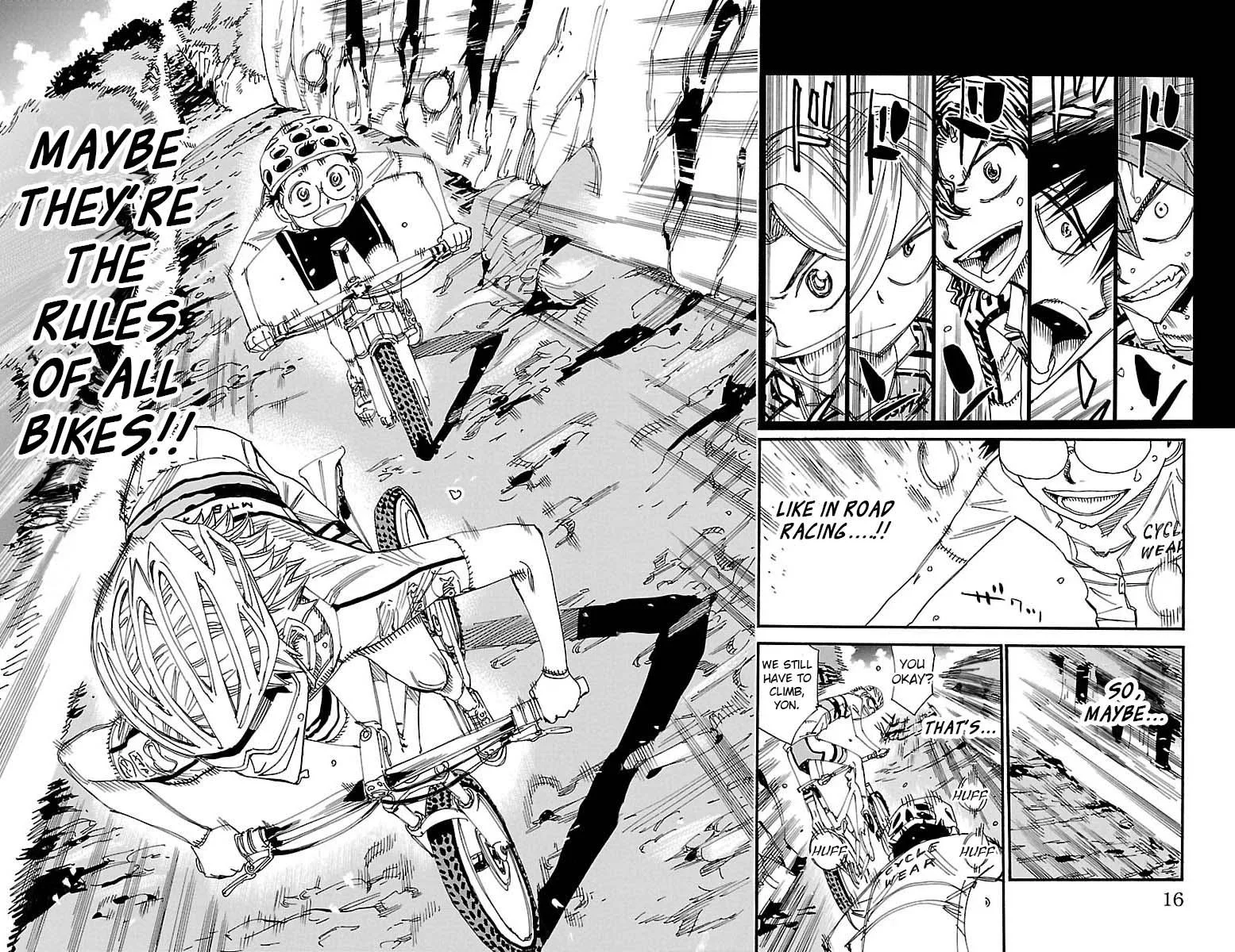 Yowamushi Pedal Chapter 554 page 9
