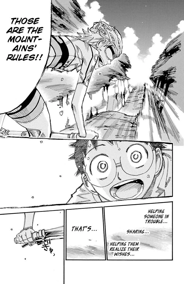 Yowamushi Pedal Chapter 554 page 8