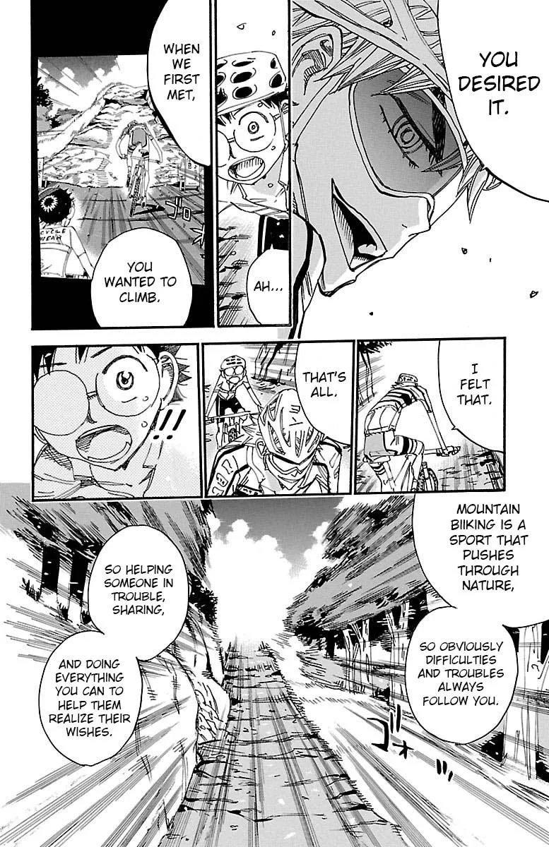 Yowamushi Pedal Chapter 554 page 7