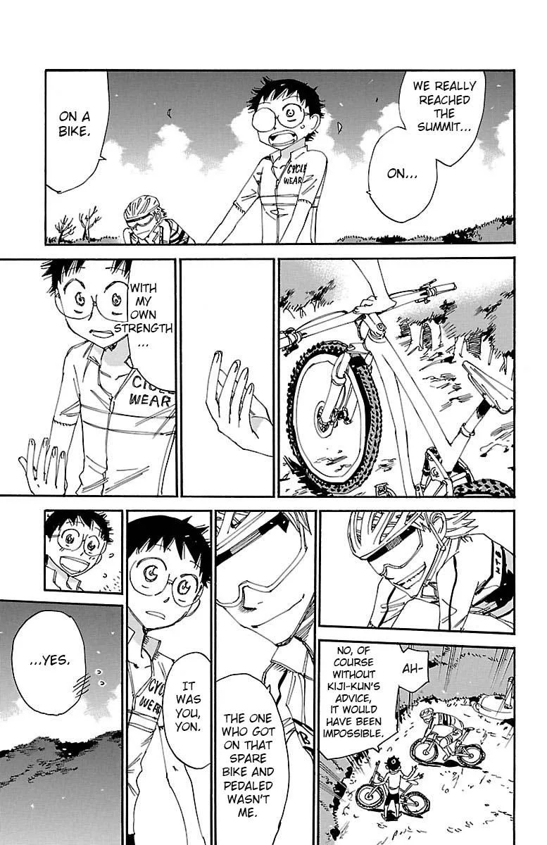 Yowamushi Pedal Chapter 554 page 14