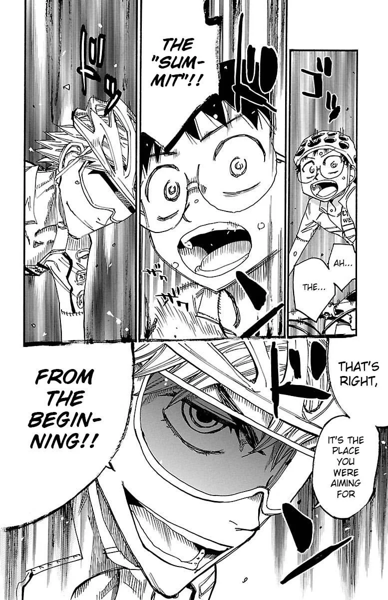 Yowamushi Pedal Chapter 554 page 3
