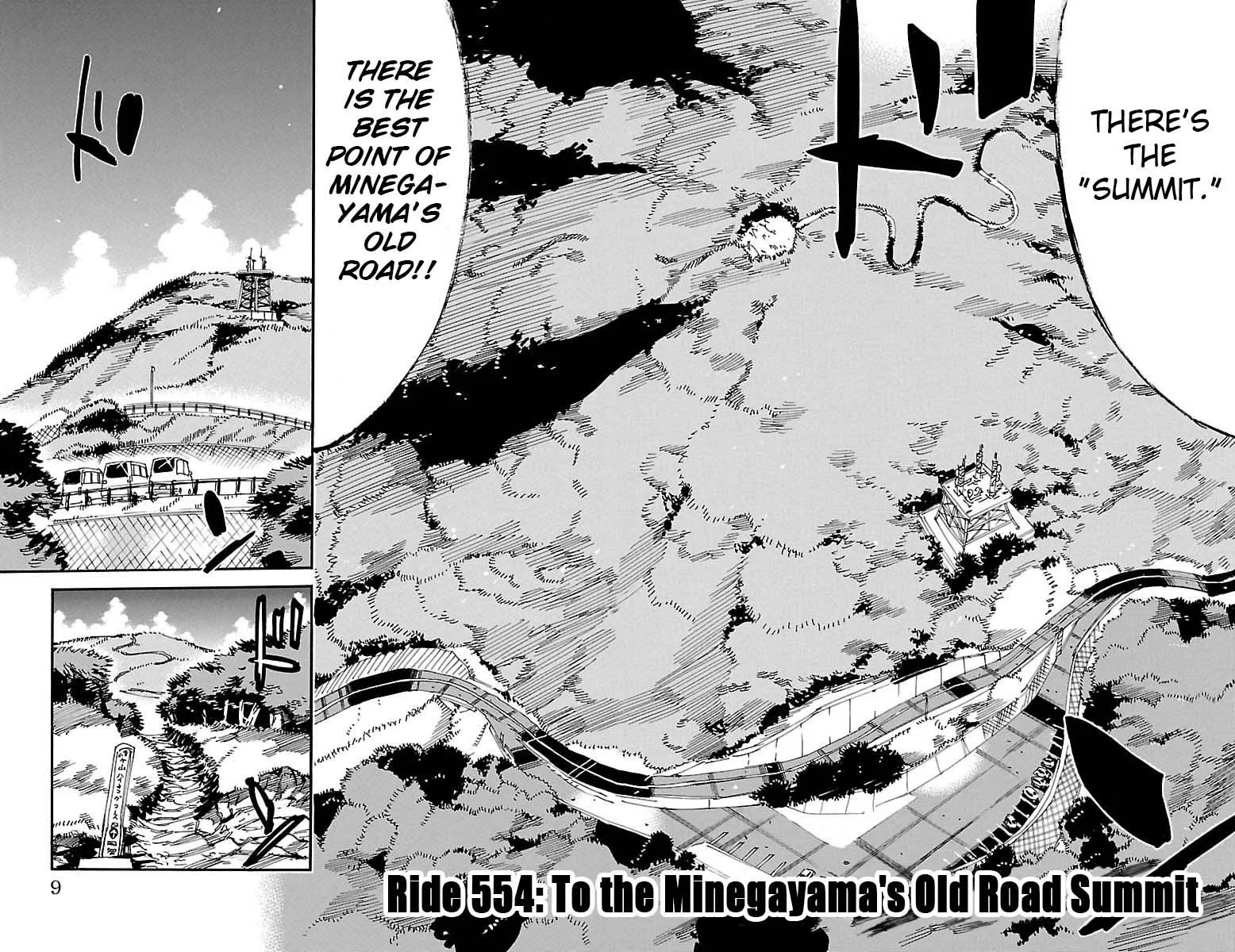 Yowamushi Pedal Chapter 554 page 2