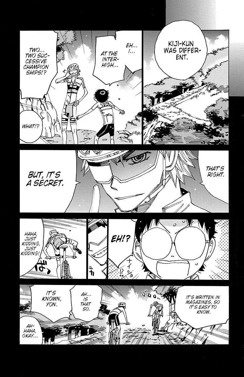 Yowamushi Pedal Chapter 555 page 8