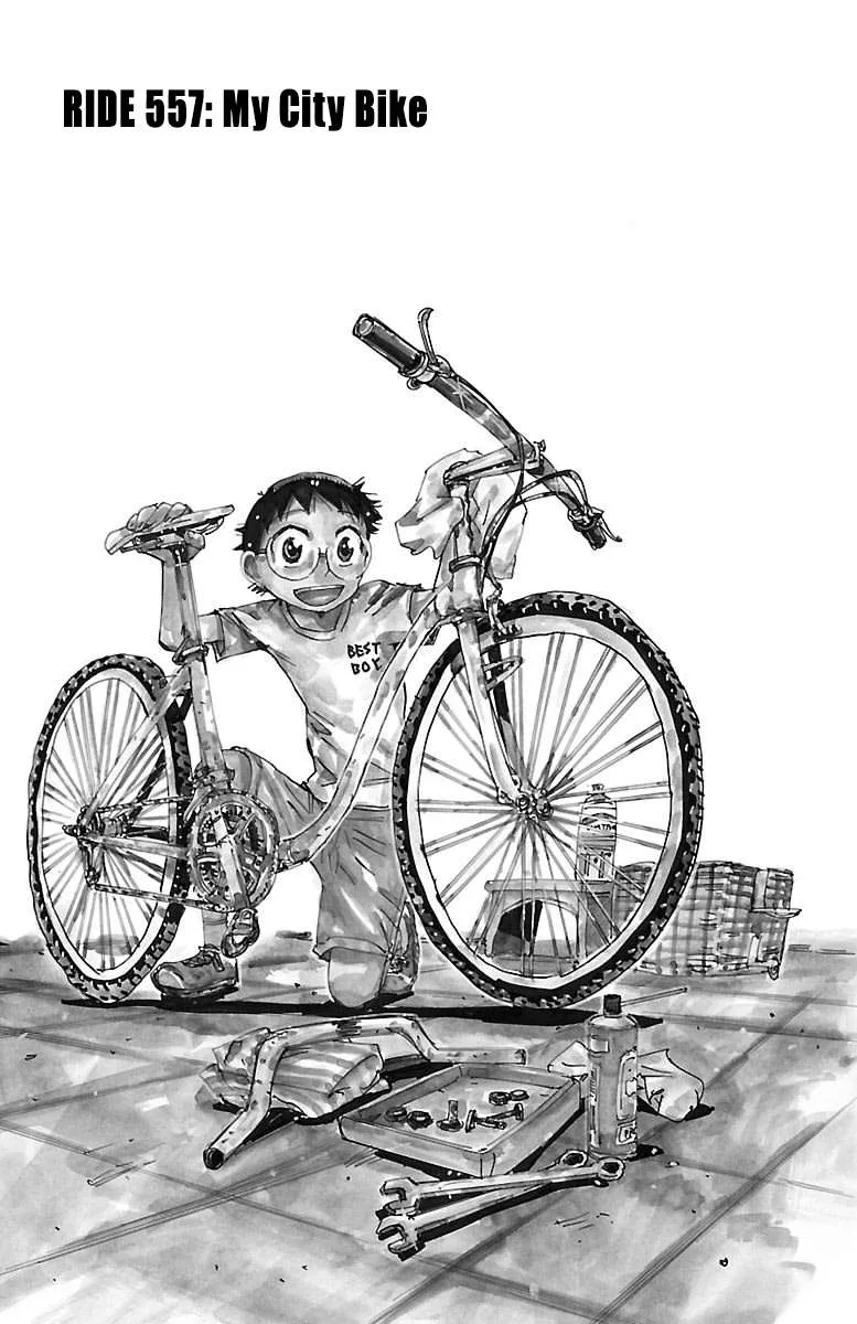 Yowamushi Pedal Chapter 557 page 1