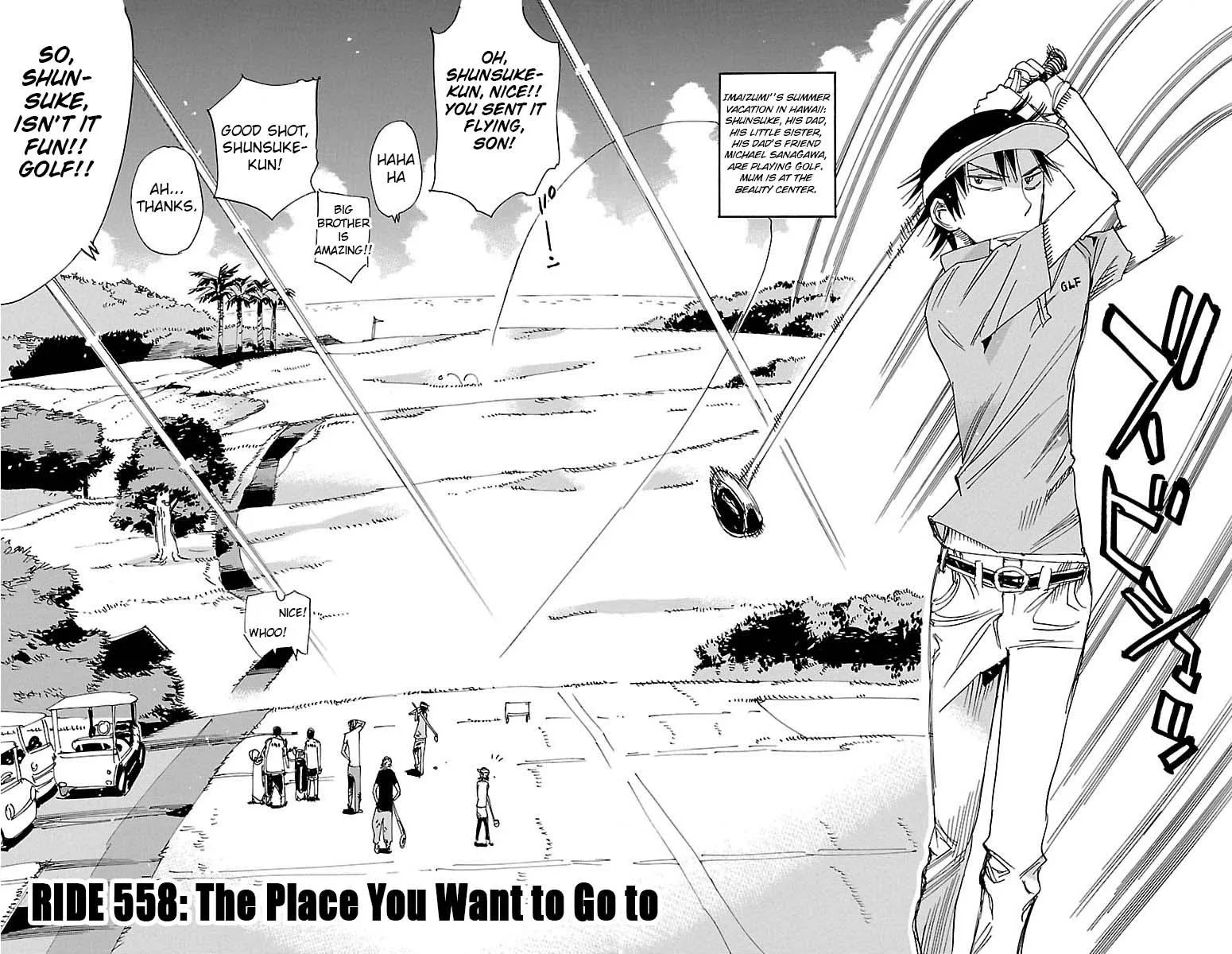 Yowamushi Pedal Chapter 558 page 2