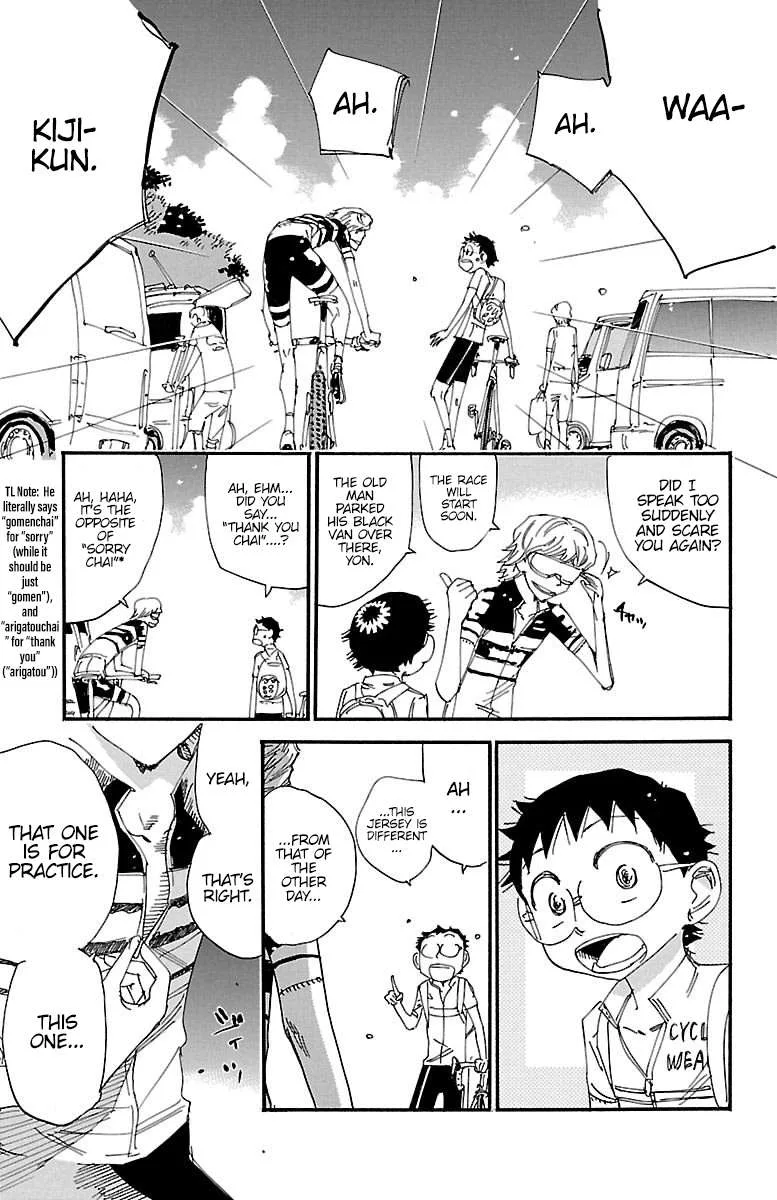 Yowamushi Pedal Chapter 559 page 16