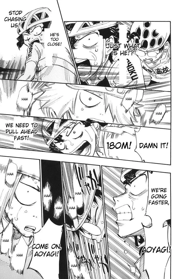 Yowamushi Pedal Chapter 56 page 17