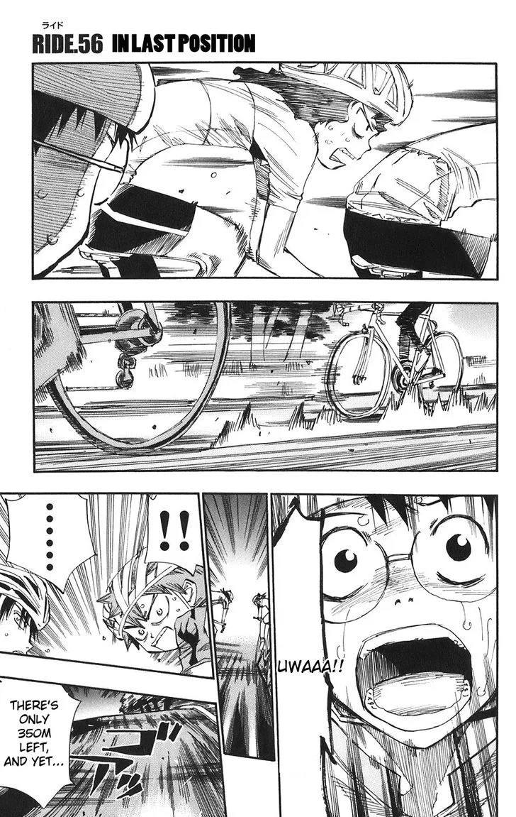 Yowamushi Pedal Chapter 56 page 1