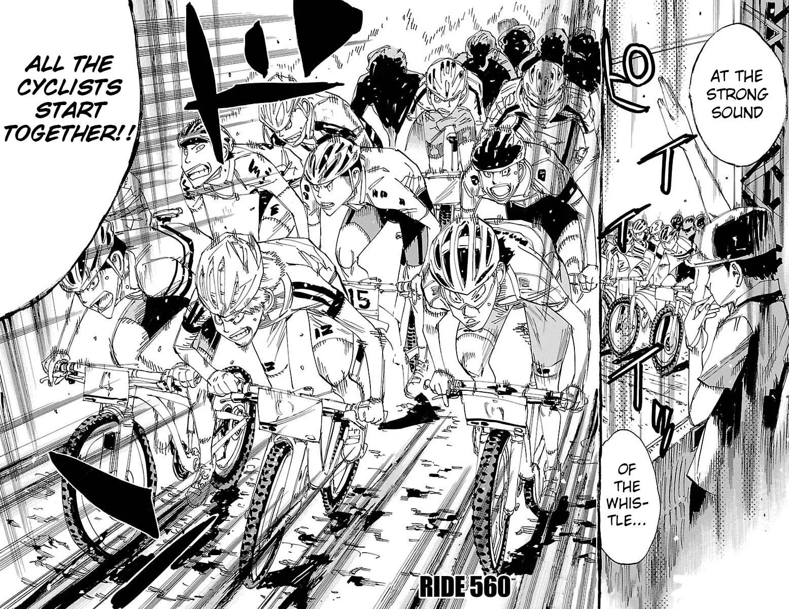 Yowamushi Pedal Chapter 560 page 4