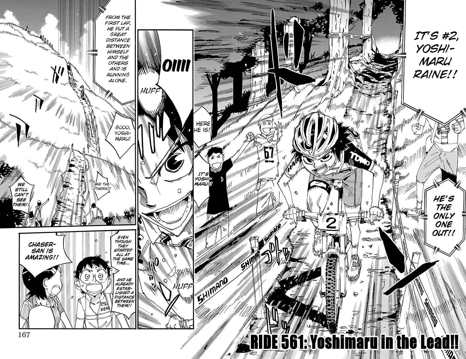 Yowamushi Pedal Chapter 561 page 2