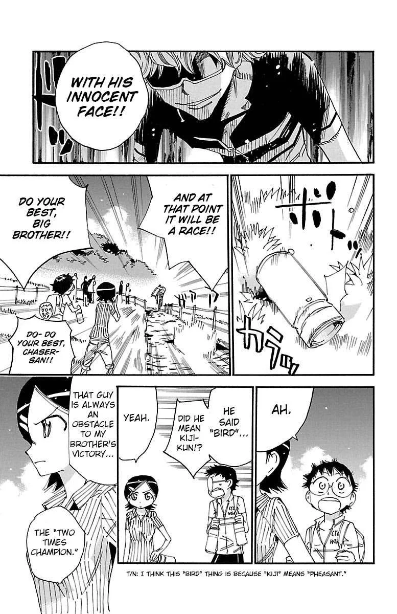 Yowamushi Pedal Chapter 561 page 8
