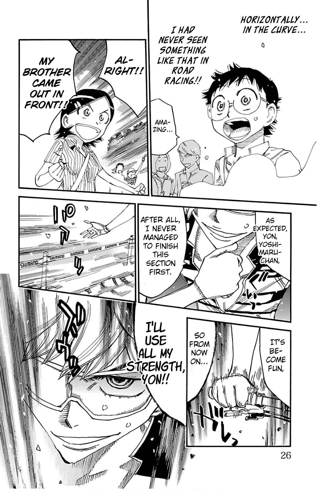 Yowamushi Pedal Chapter 562 page 17