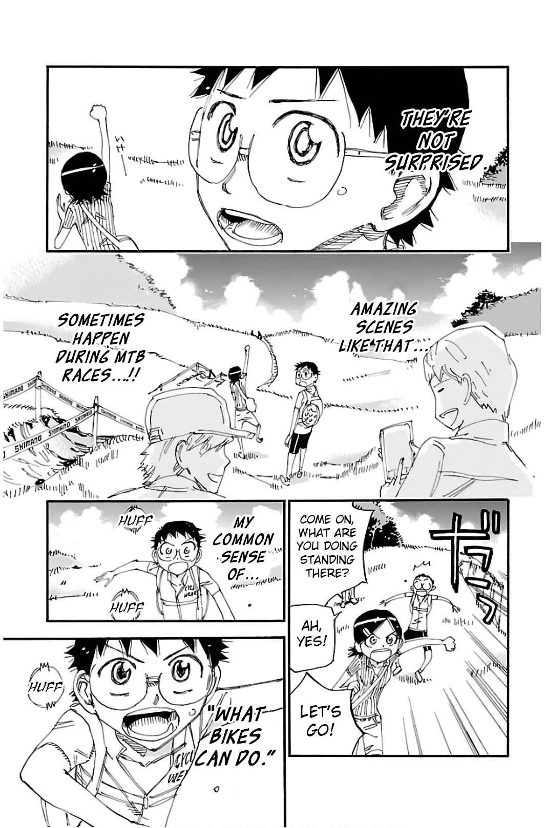 Yowamushi Pedal Chapter 563 page 6