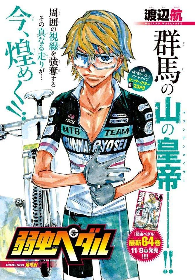 Yowamushi Pedal Chapter 563 page 1