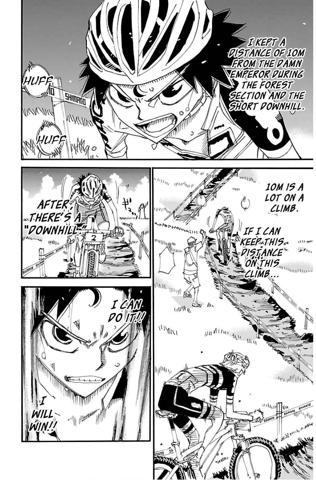 Yowamushi Pedal Chapter 563 page 14