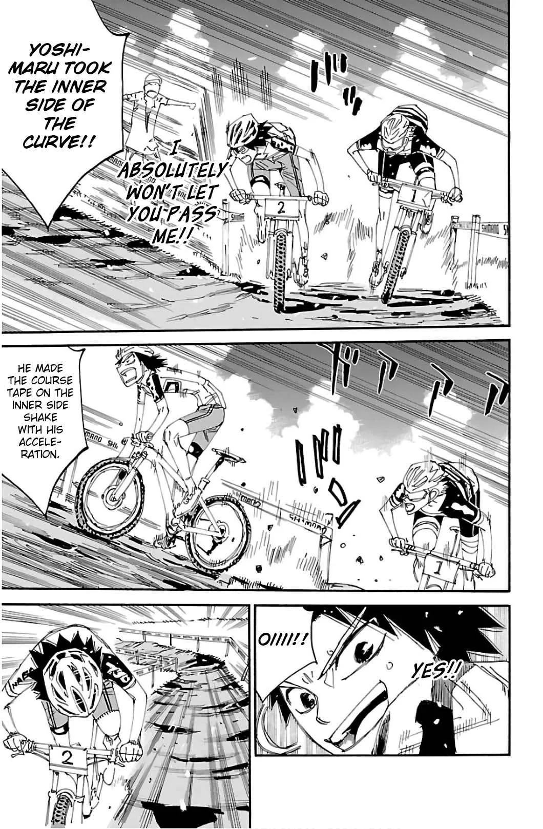 Yowamushi Pedal Chapter 564 page 8