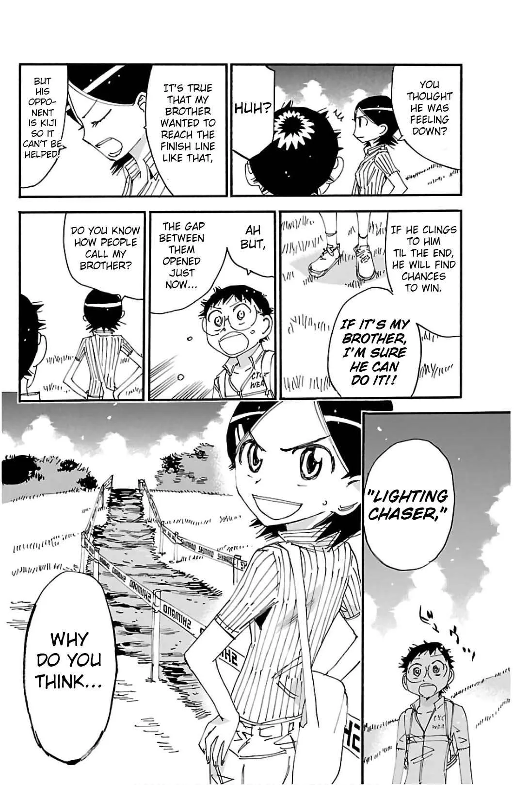 Yowamushi Pedal Chapter 564 page 15