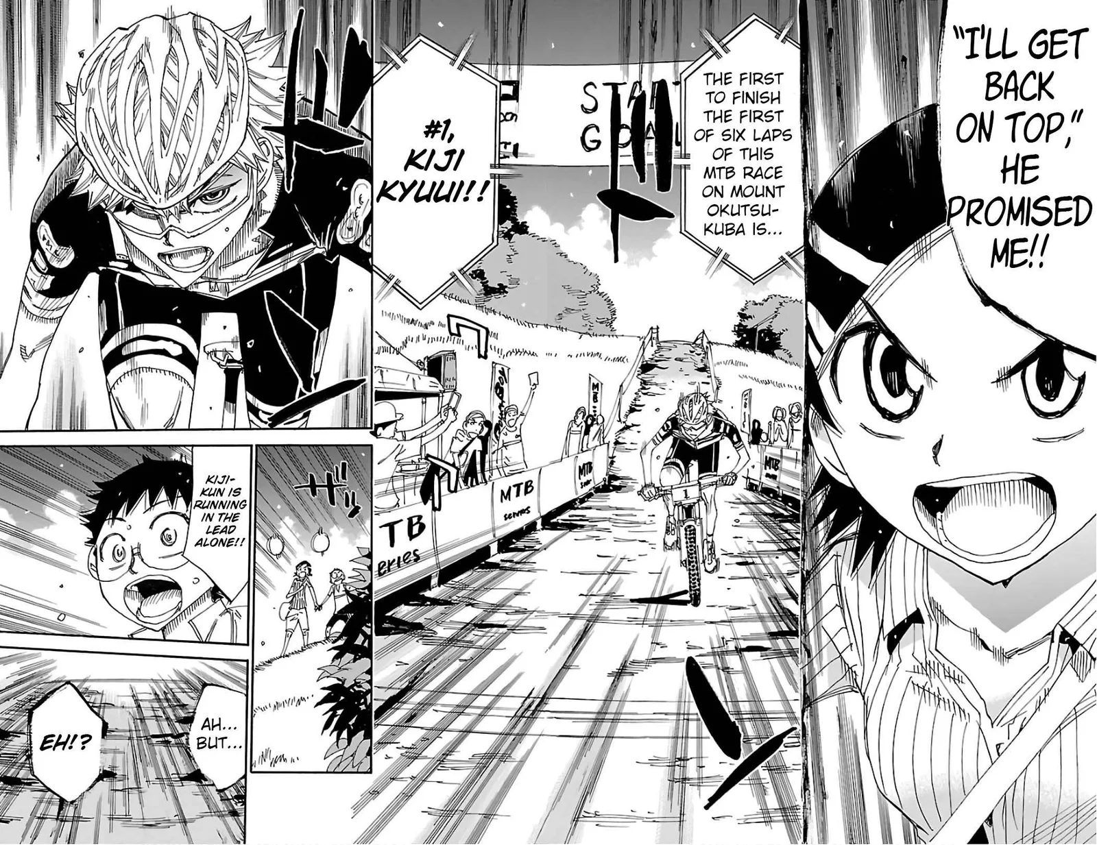 Yowamushi Pedal Chapter 565 page 16