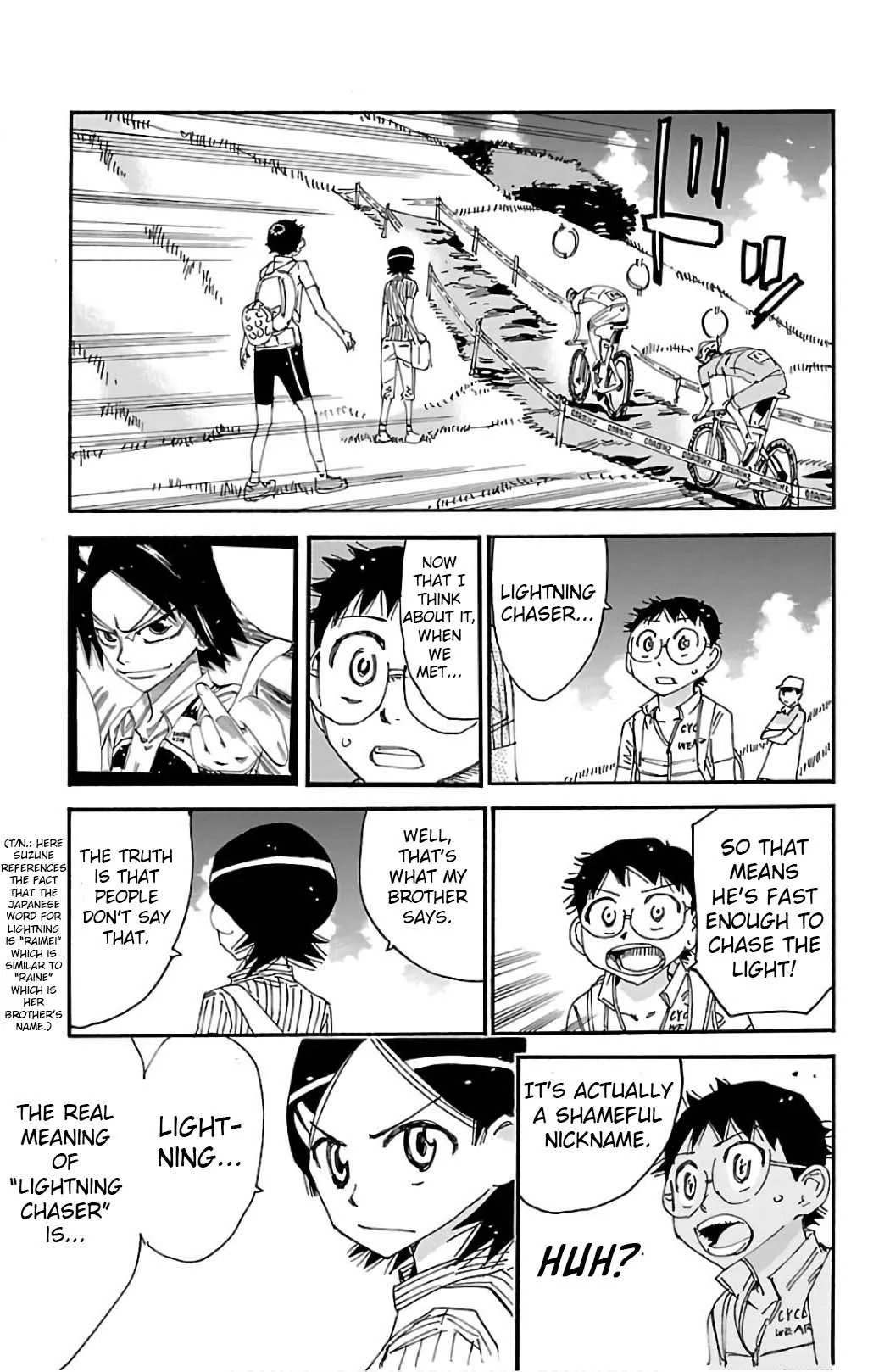 Yowamushi Pedal Chapter 565 page 7