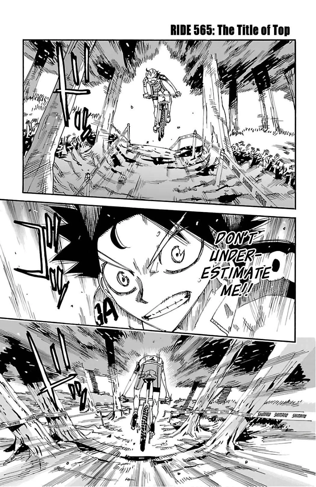 Yowamushi Pedal Chapter 565 page 2