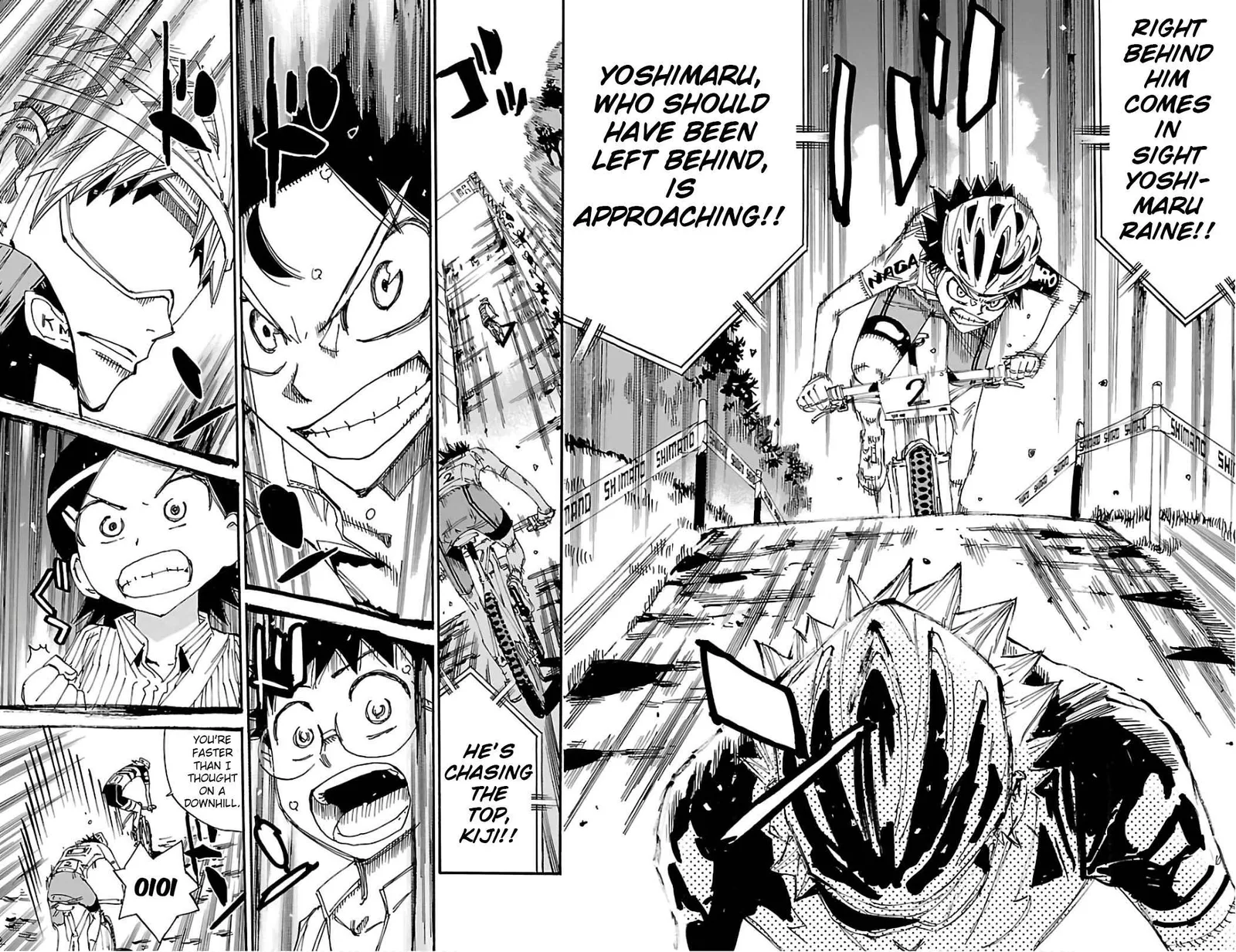 Yowamushi Pedal Chapter 565 page 17
