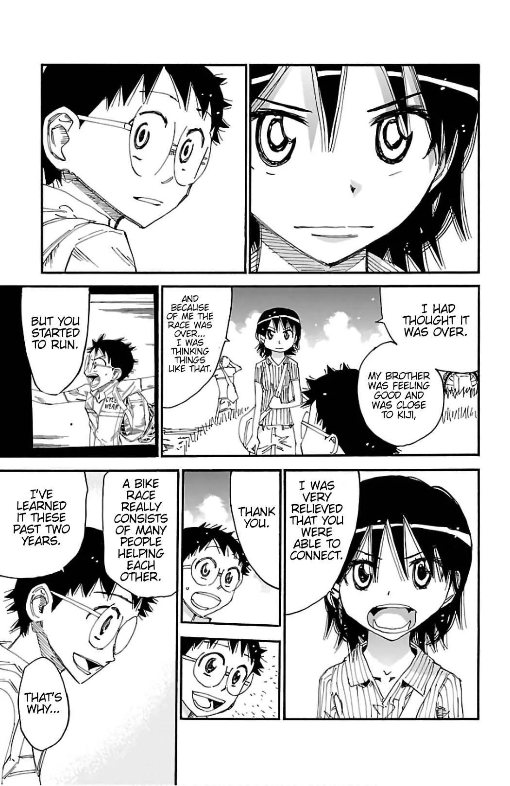 Yowamushi Pedal Chapter 567 page 8
