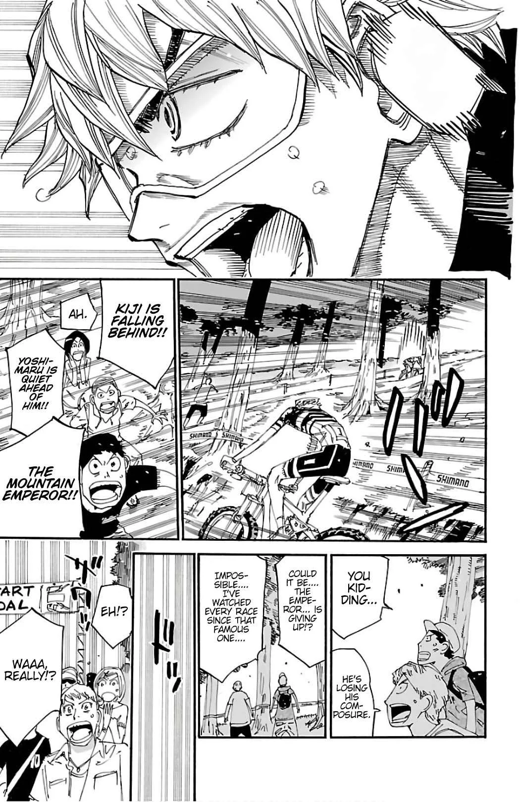 Yowamushi Pedal Chapter 568 page 11