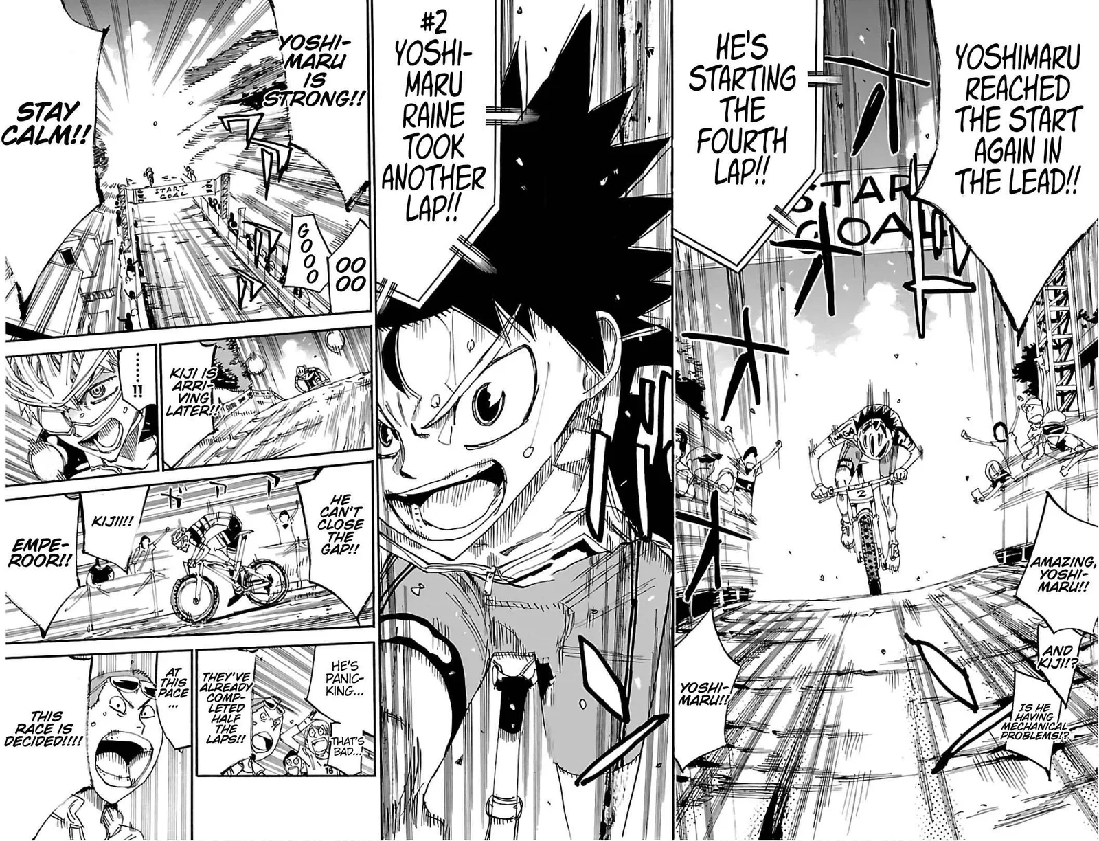 Yowamushi Pedal Chapter 568 page 12