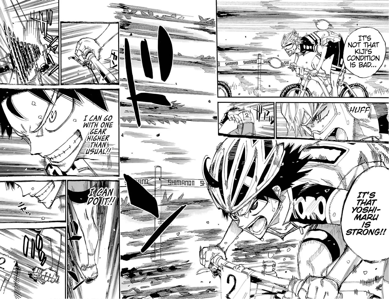Yowamushi Pedal Chapter 568 page 3