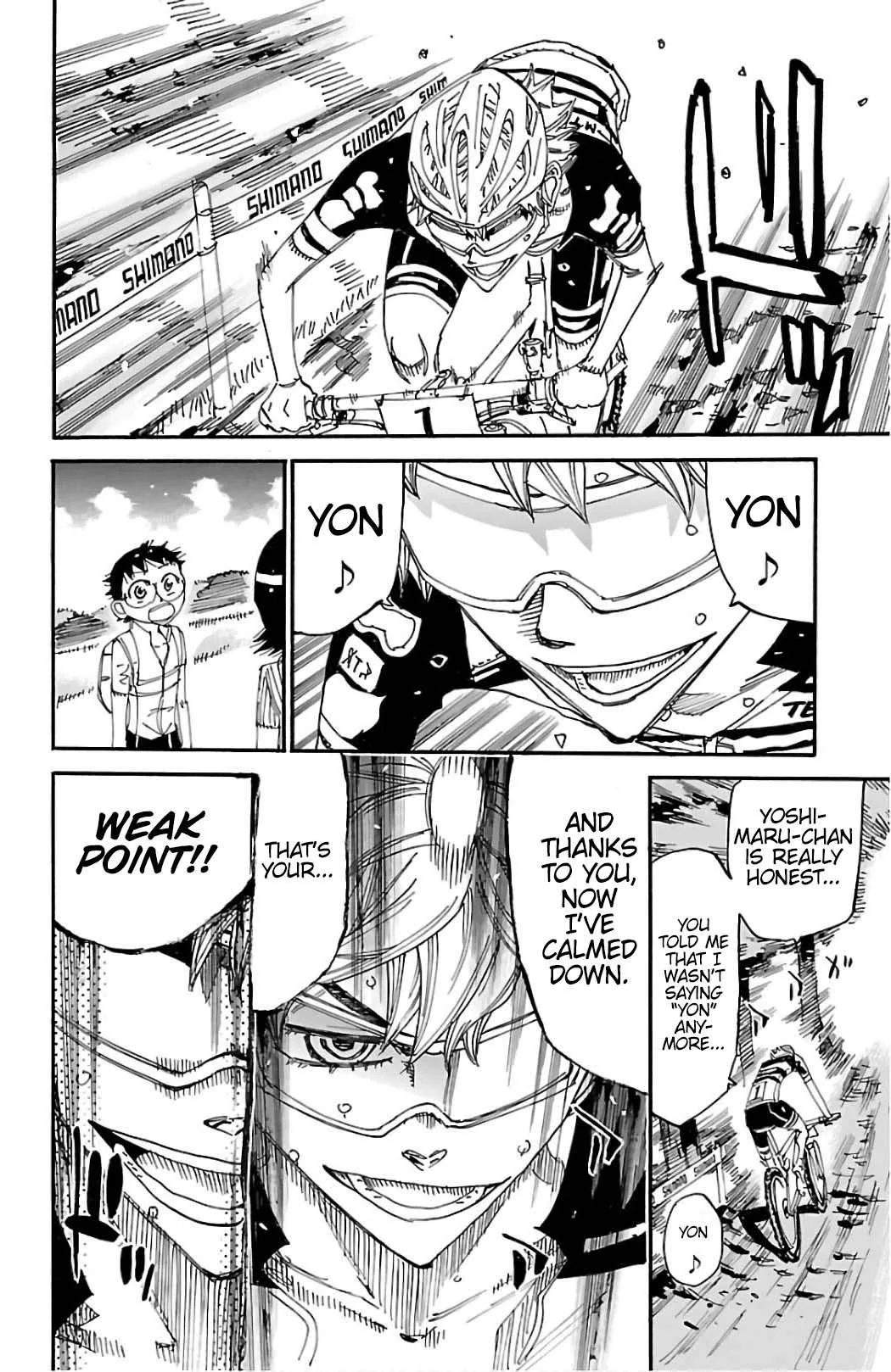 Yowamushi Pedal Chapter 568 page 15