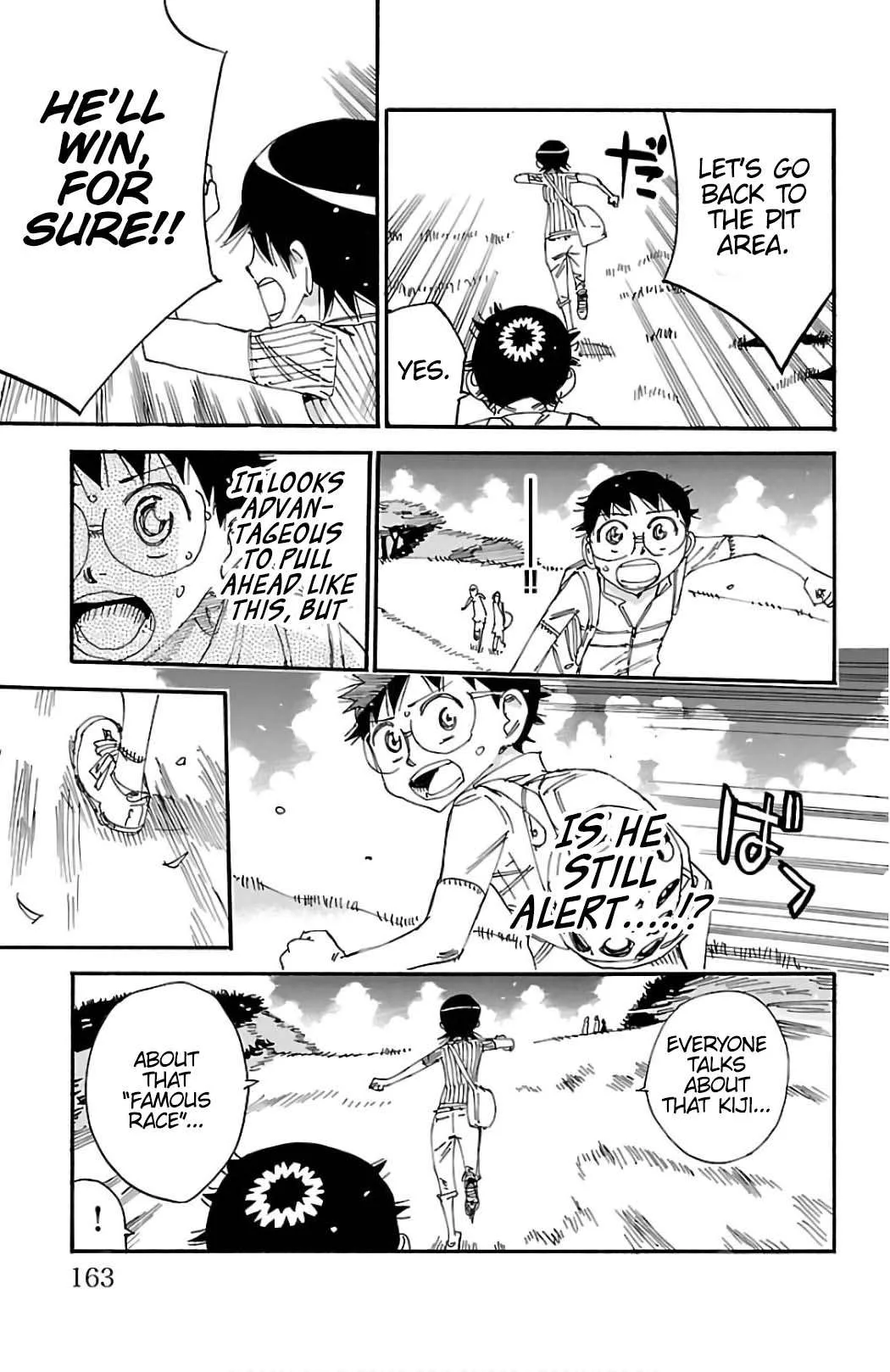 Yowamushi Pedal Chapter 568 page 14