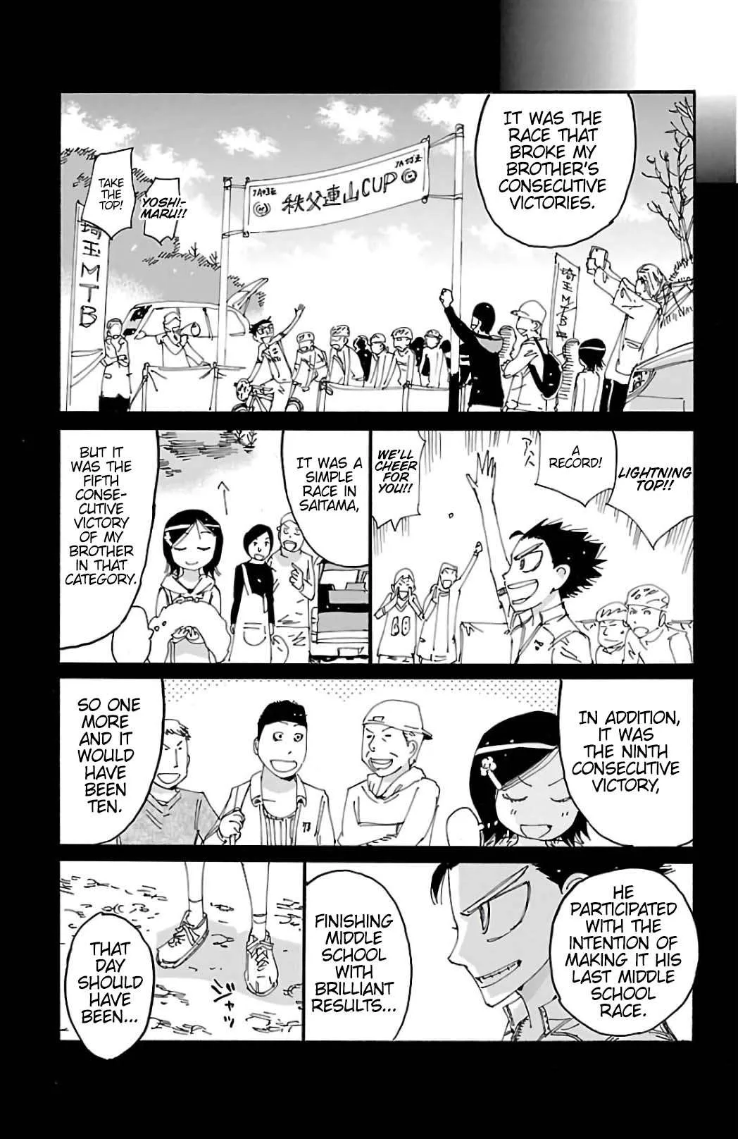 Yowamushi Pedal Chapter 569 page 15