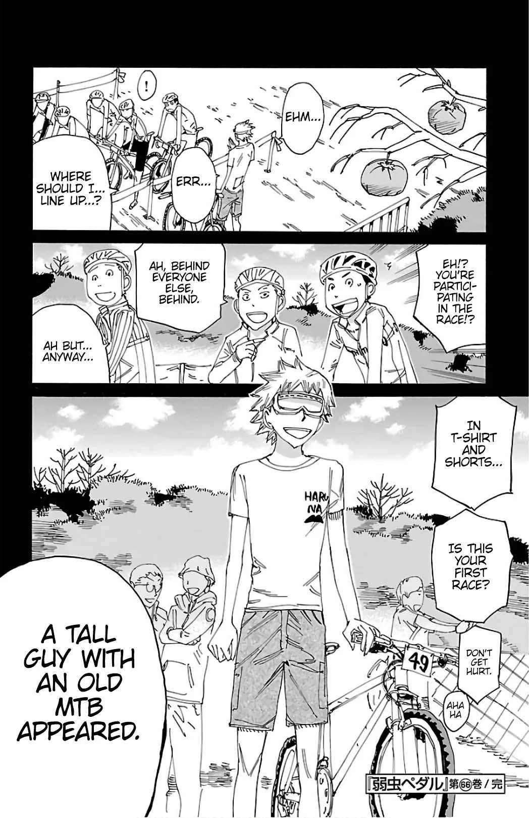 Yowamushi Pedal Chapter 569 page 16