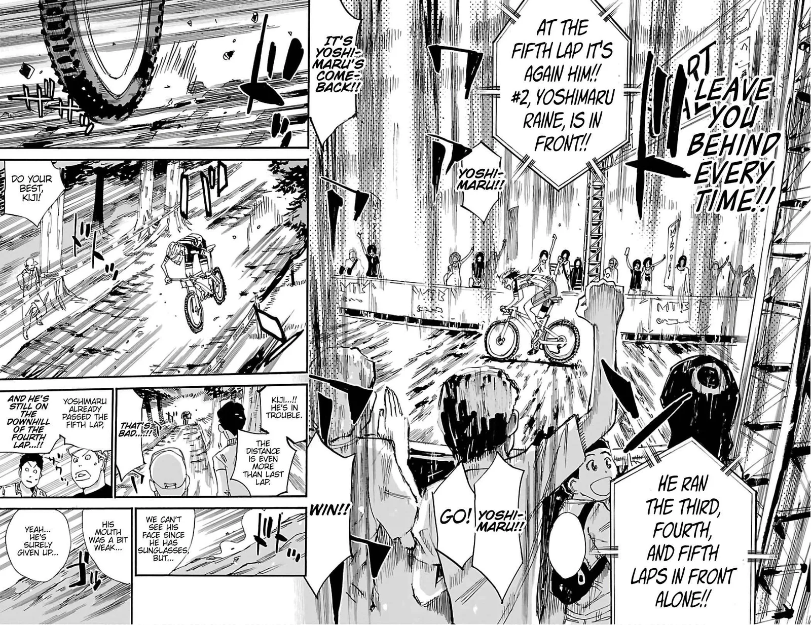 Yowamushi Pedal Chapter 569 page 7