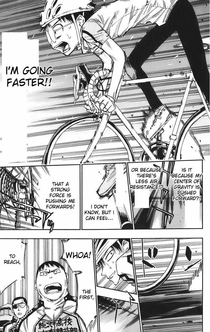 Yowamushi Pedal Chapter 57 page 14
