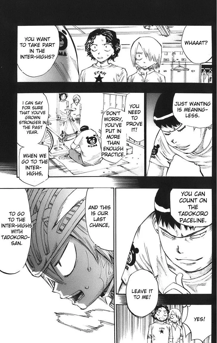 Yowamushi Pedal Chapter 57 page 4