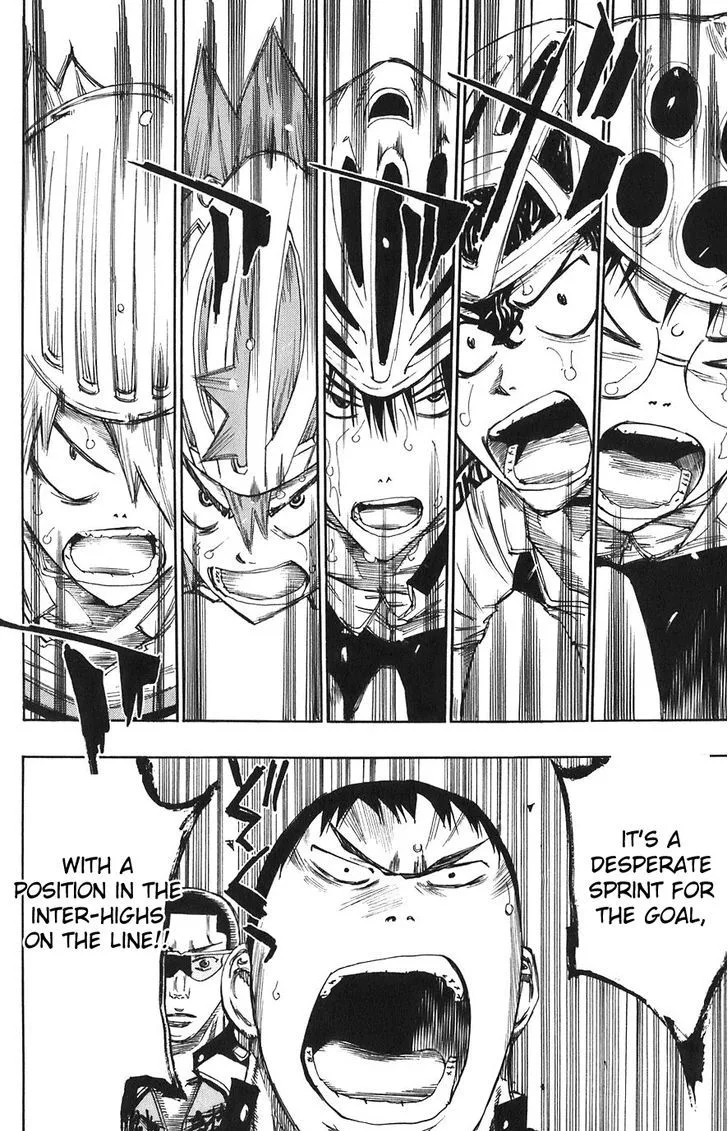 Yowamushi Pedal Chapter 57 page 16